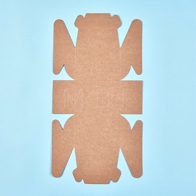 Foldable Kraft Paper Box CON-K006-01A-01-1