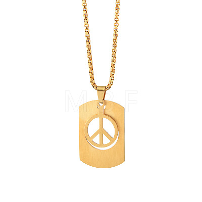 201 Stainless Steel Pendant Necklaces FS-WG18F67-01-1