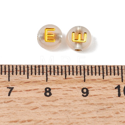 Luminous Transparent Acrylic Beads OACR-P037-01B-E-1