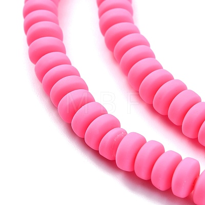 Handmade Polymer Clay Beads Strands X-CLAY-N008-008I-1