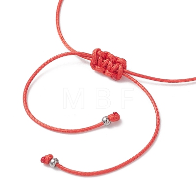 2Pcs Natural Rose Quartz & Eyeless Obsidian 
& Malaysia Jade Beads with Korean Waxed Polyester Cord Bracelets BJEW-JB12887-1