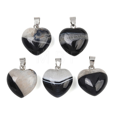 Natural Agate(Dyed & Heated) Pendants GG-K002-03H-1