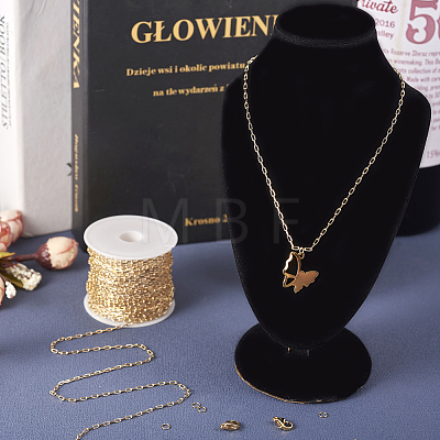 DIY Chain Necklace Bracelet Making Kit DIY-TA0004-92-1