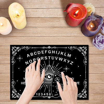 Pendulum Dowsing Divination Board Set DJEW-WH0324-024-1