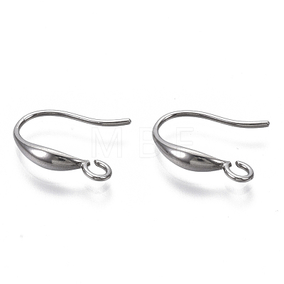304 Stainless Steel Earring Hooks X-STAS-S079-163-1