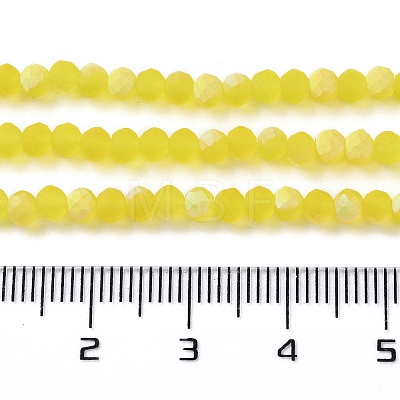 Imitation Jade Glass Beads Strands EGLA-A034-T3mm-MB17-1