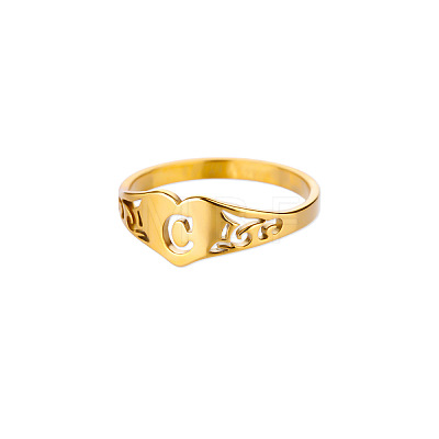 201 Stainless Steel Finger Rings FS-WG8C0EC-07-1