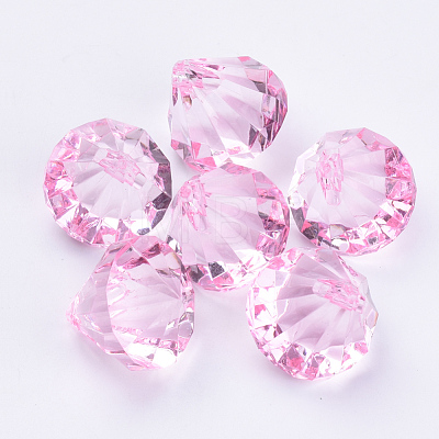 Transparent Acrylic Pendants TACR-Q260-G-V03-1