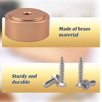 4Pcs Aluminum Furniture Pads FIND-CP0003-81KCG-1