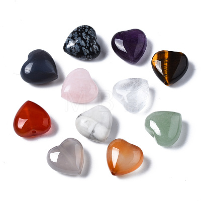 Natural Mixed Stone Beads G-N0326-75-1