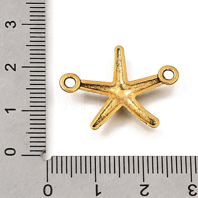 Tibetan Style Alloy Connector Charms AL-CBA3B63-28AG-1
