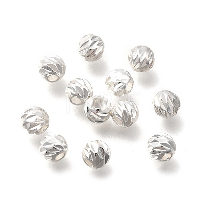 Brass Beads KK-B147-02E-S-1