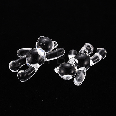 Transparent Acrylic Beads MACR-S373-01B-205-1