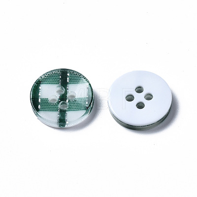 Resin Buttons BUTT-N017-01C-1