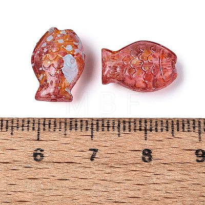 Picasso Transparent Glass Beads SEED-Q039-03C-1