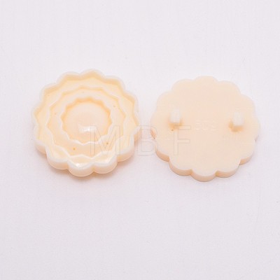 ABS Plastic Mooncake Mold TOOL-WH0018-38-1