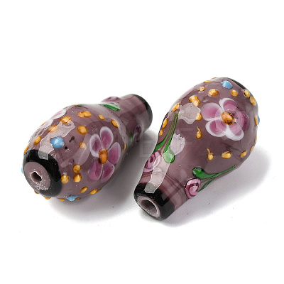 Handmade Lampwork Beads LAMP-F041-01E-1