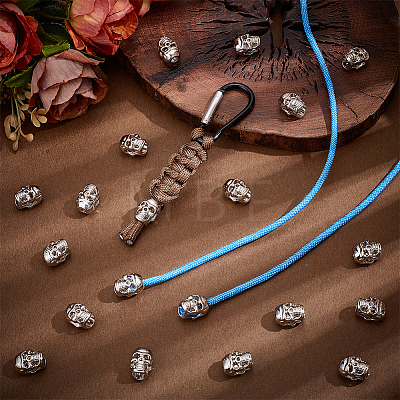 40Pcs Alloy Beads FIND-NB0007-08P-1