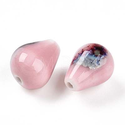 Handmade Porcelain Beads PORC-N008-05H-1