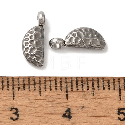 Non-Tarnish 304 Stainless Steel Charms STAS-M017-04P-1