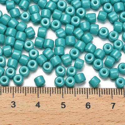 Baking Paint Pearlized Glass Seed Beads SEED-C001-04A-06-1