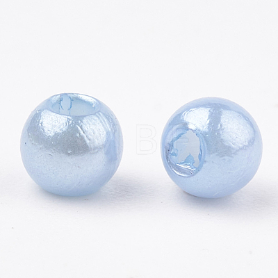 ABS Plastic Beads OACR-Q004-8mm-06-1