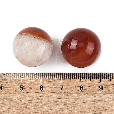 Natural Agate Sphere Beads GG-D003-A11-02-1