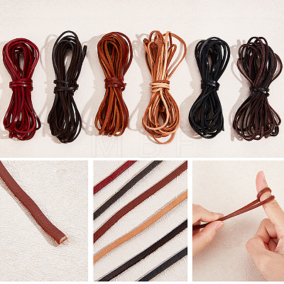 Cowhide Leather Cord WL-WH0008-05C-1