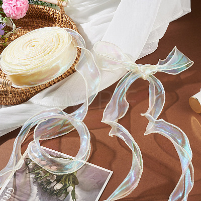 Polyester Lace Trim DIY-TAC0010-49D-1