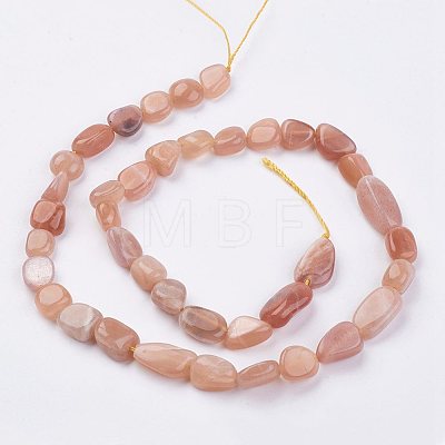 Natural Sunstone Beads Strands G-F439-04-1