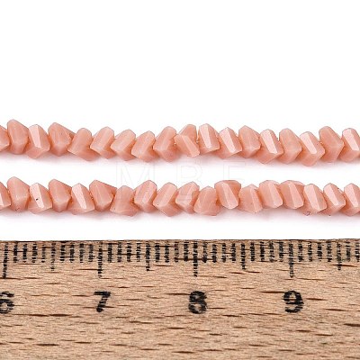 Opaque Glass Beads Strands GLAA-N019-3mm-06-1