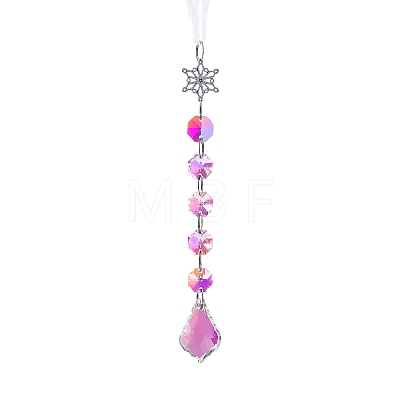 Metal Snowflake Hanging Ornaments PW-WGEE7F3-05-1