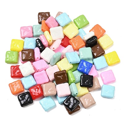 Opaque Acrylic Beads MACR-C039-03-1