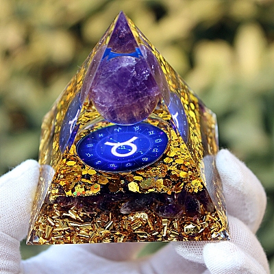 Orgonite Pyramid Resin Energy Generators PW-WG82346-07-1