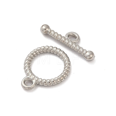Tibetan Style Alloy Toggle Clasps WAC2016-1