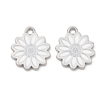 Alloy Enamel Pendants ENAM-G235-04P-01-1