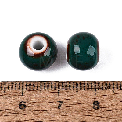 Vintage Handmade Porcelain Beads PORC-Q006-13A-20-1