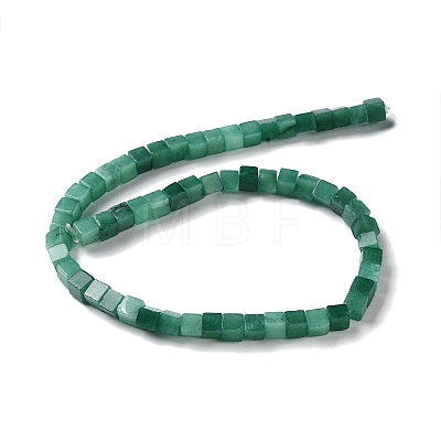 Natural Dyed White Jade Beads Strands G-Q008-C01-01F-1
