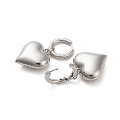 304 Stainless Steel Pendant Earrings EJEW-R160-02P-1