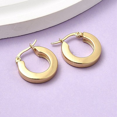 201 Stainless Steel Hoop Earrings EJEW-Z151-10G-02-1