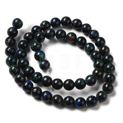 Natural Chalcopyrite Beads Strands G-H298-A01-03-1