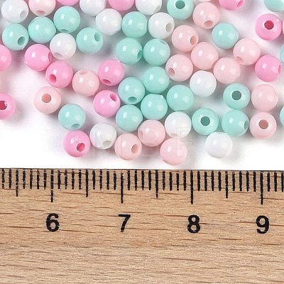 Opaque Acrylic Beads OACR-H118-07B-07-1