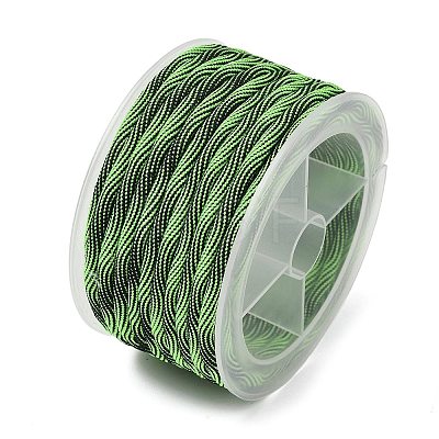 6.7M Braided Nylon Twisted Round Cord NWIR-Z004-A11-1