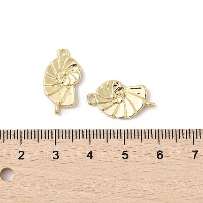 Brass Connector Charms KK-U047-03G-02-1