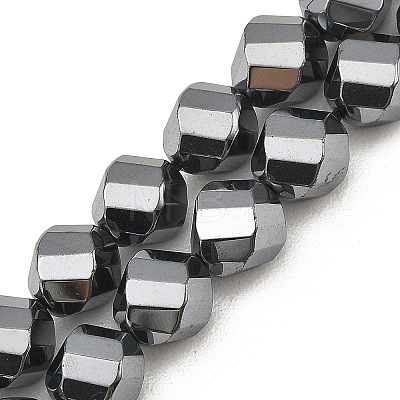 Terahertz Stone Beads Strands G-G458-D01-9x8mm-1