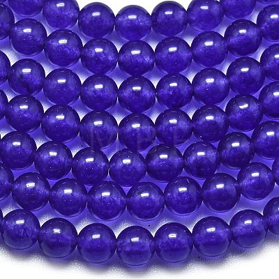 Natural Malaysia Jade Beads Strands G-L645-C01-4mm-07-1