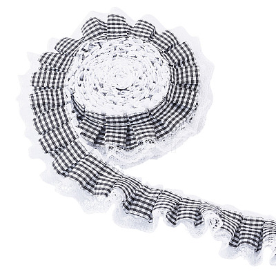 12.5 Yards Polyester Pleated Ribbon OCOR-TA0003-84E-1
