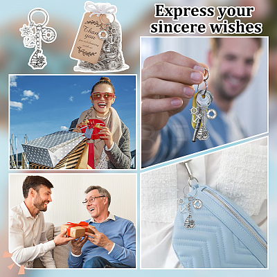 52Pcs Alloy Keychains KEYC-OC00011-1