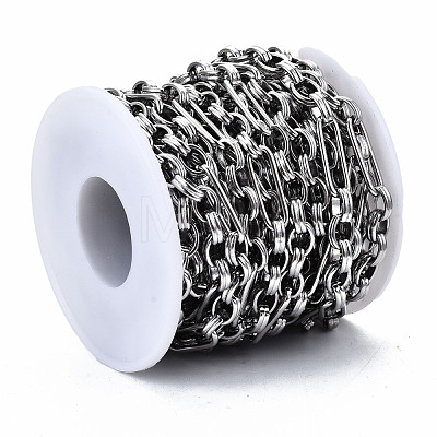 304 Stainless Steel Figaro Chains CHS-S008-004P-1
