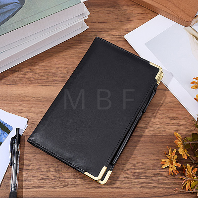 PU Leather Server Book with Pocket AJEW-WH20020-629A-1